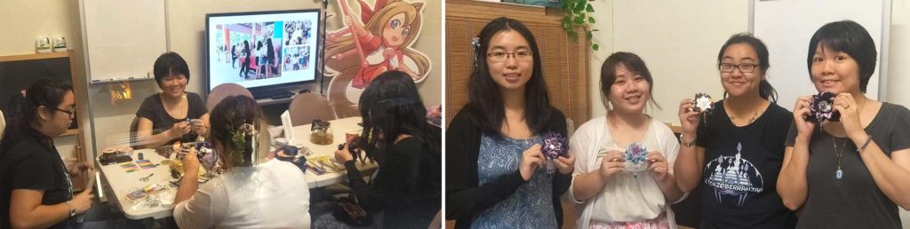 Wyrrd Rune 首次主办手工工作坊, 参与者都很满意自己的完成。